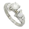 Image 2 : 1.14 ctw Certified Diamond Ring - Platinum