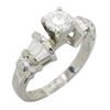 Image 3 : 1.14 ctw Certified Diamond Ring - Platinum