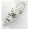 Image 8 : 1.14 ctw Certified Diamond Ring - Platinum