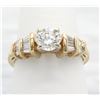 Image 8 : 1.14 ctw Diamond Ring - 14KT Yellow Gold