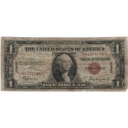 1935 $1 Hawaii Federal Reserve Note Currency