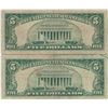 Image 2 : 1963 $5 Red Seal Bill Lot of 2