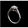 Image 4 : 1.00 ctw Diamond Ring - 14KT White Gold
