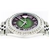 Image 3 : Rolex Stainless Steel 3.50 ctw Diamond DateJust Men's Watch