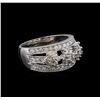 Image 1 : 1.04 ctw Diamond Ring - 14KT White Gold