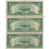 Image 2 : 1963 $5 Red Seal Bill Lot of 3