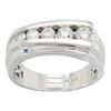 Image 1 : 1.00 ctw Mens Diamond Ring - 14KT White Gold
