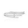Image 1 : 14KT White Gold 3.66 ctw Diamond Bracelet