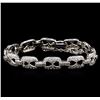 Image 1 : 3.05 ctw Diamond Bracelet - 14KT White Gold