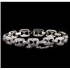 Image 2 : 3.05 ctw Diamond Bracelet - 14KT White Gold