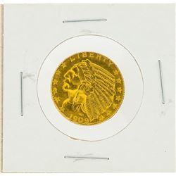 1909-D $5 Indian Head Half Eagle Gold Coin