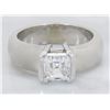 Image 8 : GIA Cert 1.56 ctw Diamond Ring - 14KT White Gold
