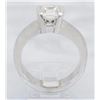 Image 9 : GIA Cert 1.56 ctw Diamond Ring - 14KT White Gold