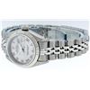 Image 7 : Rolex Stainless Steel Silver Roman DateJust Ladies Watch
