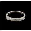 Image 2 : 0.17 ctw Diamond Ring - 14KT White Gold