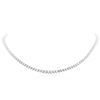 Image 1 : 14KT White Gold 14.03 ctw Diamond Necklace