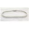 Image 3 : 2.68 ctw Diamond Bracelet - 18KT White Gold
