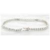 Image 6 : 2.68 ctw Diamond Bracelet - 18KT White Gold