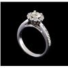 Image 4 : 1.22 ctw Diamond Ring - 14KT White Gold