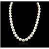 Image 2 : 14KT White Gold Pearl Necklace