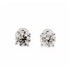 Image 1 : 1.41 ctw Diamond Stud Earrings - 14KT White Gold
