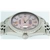 Image 5 : Rolex Stainless Steel Pink MOP Diamond DateJust Men's Watch