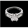 Image 2 : 1.50 ctw Diamond Ring - Platinum