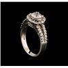 Image 4 : 14KT White Gold 1.77 ctw Diamond Ring