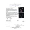 Image 3 : GIA Cert 7.14 ctw Ruby and Diamond Necklace - 18KT White Gold