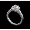 Image 4 : 1.63 ctw Diamond Ring - 14KT White Gold