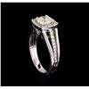 Image 4 : 1.28 ctw Diamond Ring - 14KT White Gold