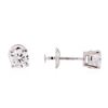 Image 2 : 1.00 ctw Diamond Stud Earrings - 14KT White Gold