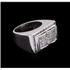 Image 1 : 14KT White Gold 2.17 ctw Diamond Ring
