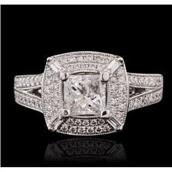 18KT White Gold 1.56 ctw Diamond Ring