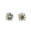 Image 1 : 1.70 ctw Diamond Stud Earrings - 14KT White Gold