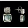 Image 2 : David Yurman Chiclet Sterling Silver Jewelry Suite