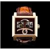 Image 1 : Pierre Kunz 18KT Rose Gold Retrograde Watch