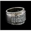 Image 1 : 4.35 ctw Diamond Ring - 14KT White Gold