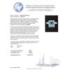 Image 5 : 2.28 ctw Paraiba Tourmaline and Diamond Ring - 18KT White Gold