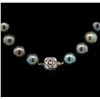 Image 2 : Tahitian Pearl and Diamond Necklace