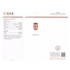 Image 4 : GIA Cert 47.80 ctw Morganite and Diamond Pendant With Chain - 14KT Rose Gold