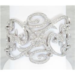 Penny Preville 13.37 ctw Diamond Bracelet - 18KT White Gold