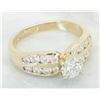 Image 6 : 1.38 ctw Diamond Ring - 14KT Yellow Gold