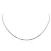 Image 1 : 14KT White Gold 5.67 ctw Diamond Necklace