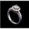 Image 4 : 1.05 ctw Diamond Ring - 14KT White Gold