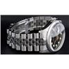 Image 3 : Rolex Stainless Steel Black Diamond DateJust Men's Watch