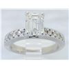 Image 1 : GIA Cert 1.52 ctw Diamond Ring - 14KT White Gold