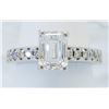 Image 4 : GIA Cert 1.52 ctw Diamond Ring - 14KT White Gold