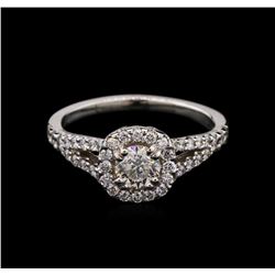 0.96 ctw Diamond Ring - 14KT White Gold