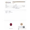 Image 9 : GIA Cert 31.39 ctw Ruby and Diamond Necklace - 18KT White Gold